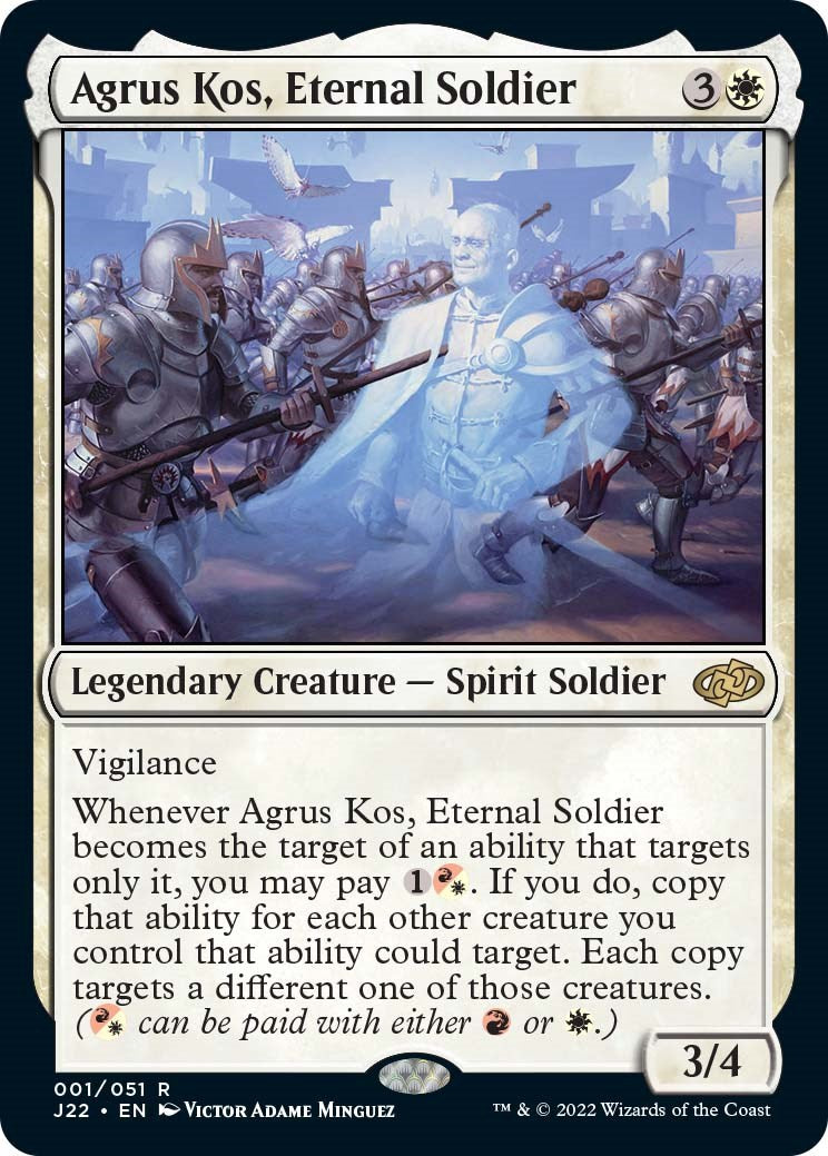 Agrus Kos, Eternal Soldier (J22-001) - Jumpstart 2022