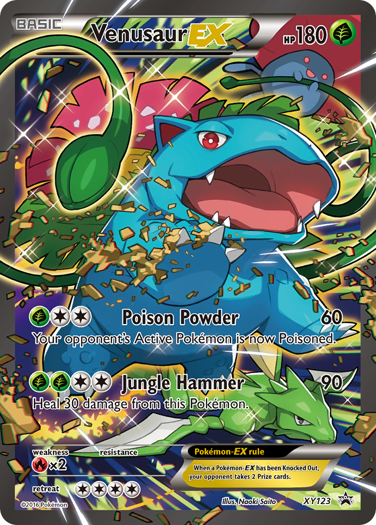 Venusaur EX - XY123 XY123/211 - XY Promos Holofoil