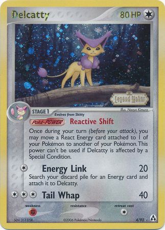 Delcatty/92 - Legend Maker Reverse Holofoil