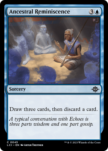 Ancestral Reminiscence (LCI-045) - The Lost Caverns of Ixalan