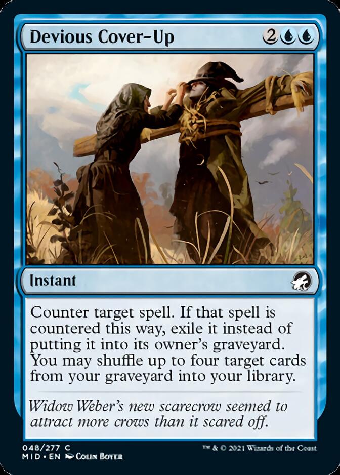 Devious Cover-Up (MID-048) - Innistrad: Midnight Hunt