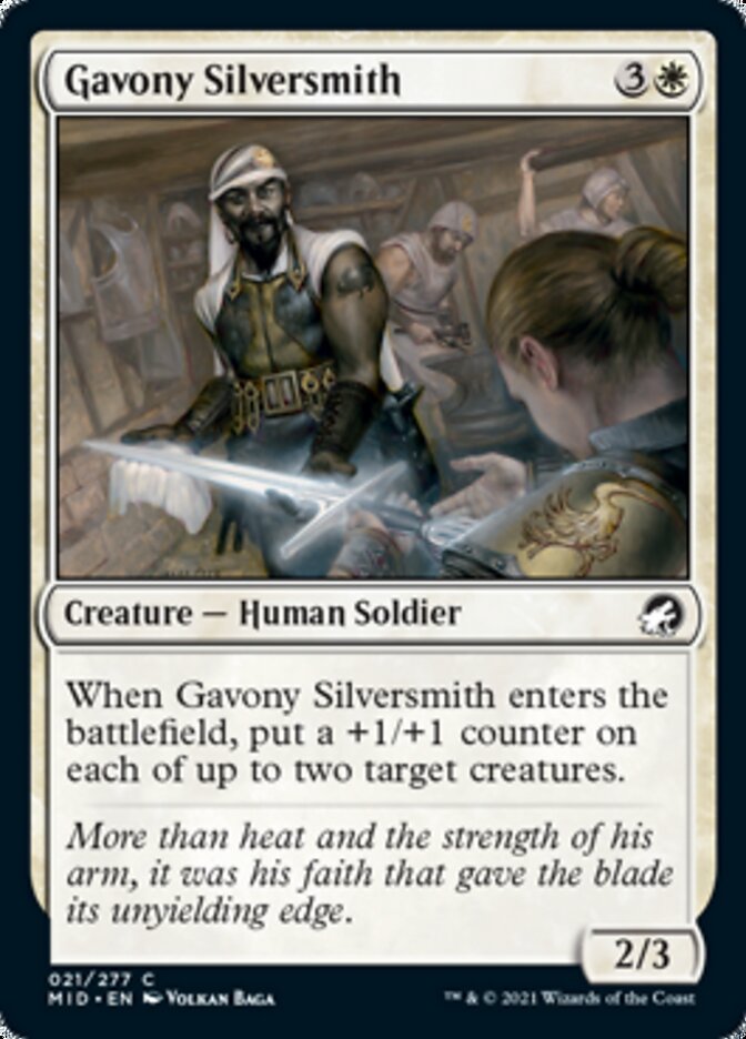 Gavony Silversmith (MID-021) - Innistrad: Midnight Hunt