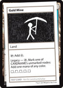 Gold Mine (No PW Symbol) (CMB1-) - Mystery Booster Playtest Cards 2021