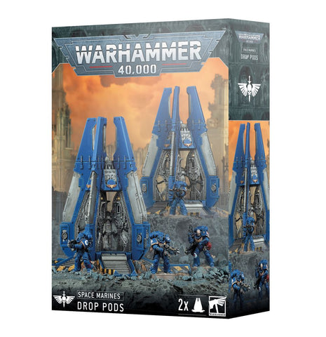 Space Marines Drop Pod