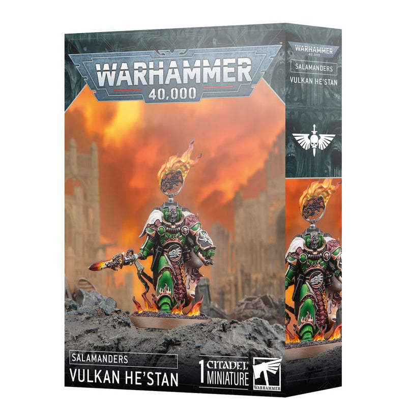 [Pre-Order] Salamanders Vulkan He'Stan