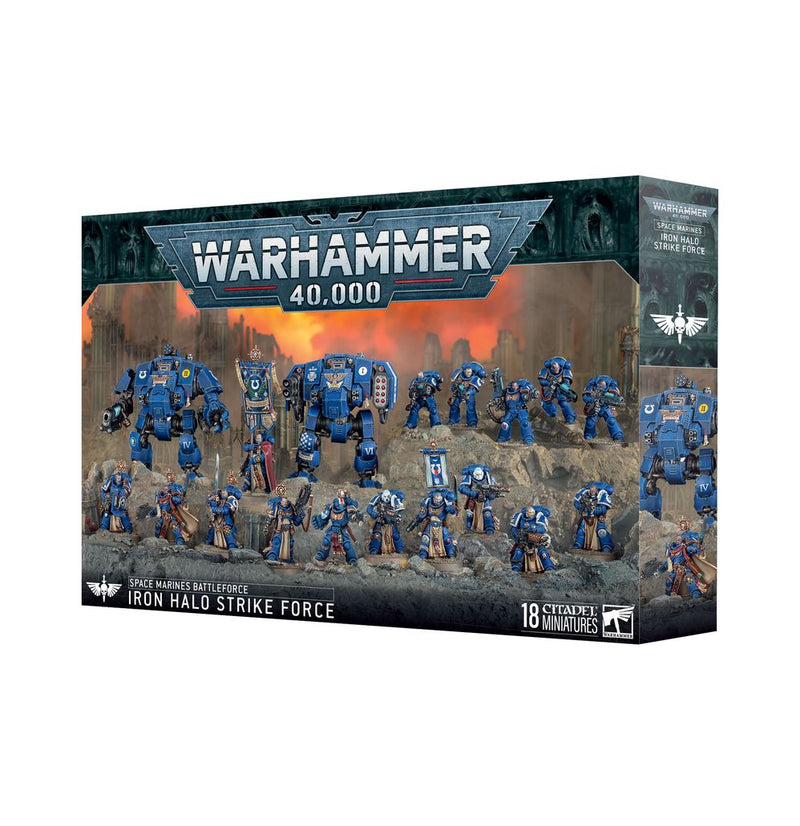 [Pre-Order] Battleforce Space Marines Iron Halo Strike Force