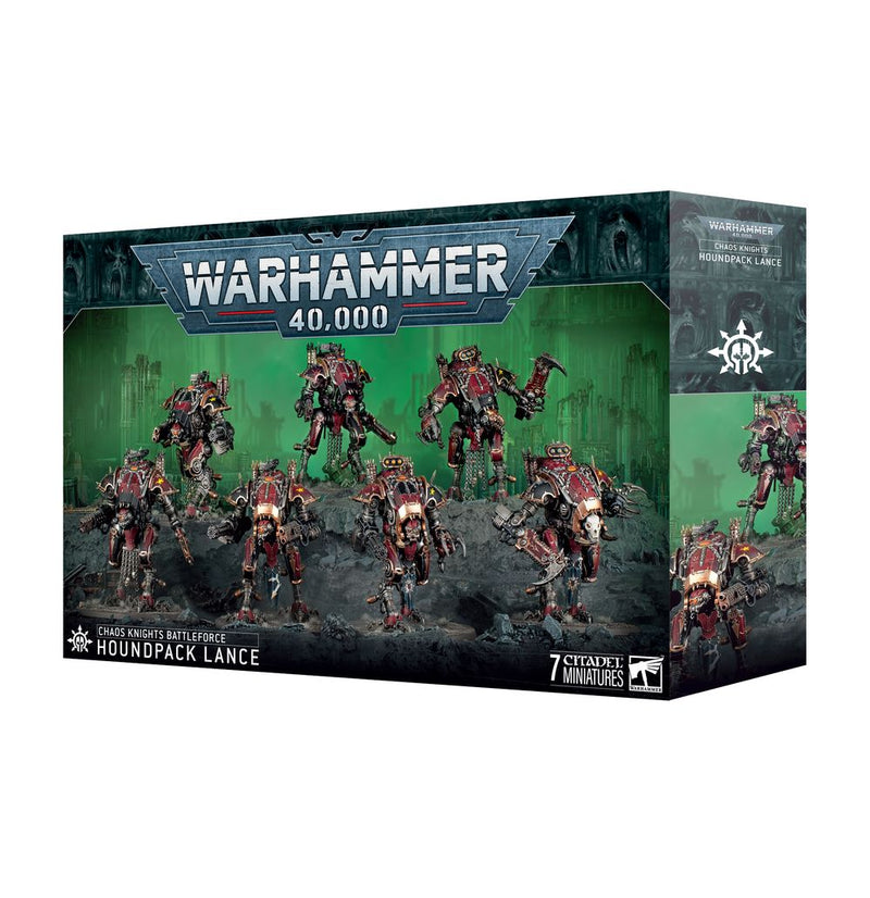 Battleforce Chaos Knights Houndpack Lance