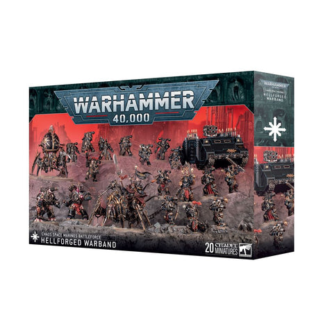 [Pre-Order] Battleforce Chaos Space Marines Hellforged Warband