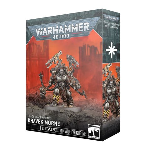 [Pre-Order] Chaos Space Marines Kravek Morne