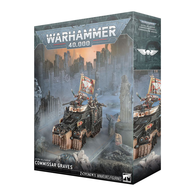 [Pre-Order] Astra Militarum Commissar Graves