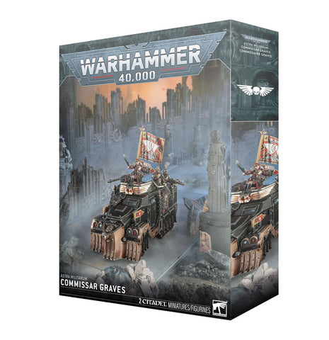 [Pre-Order] Astra Militarum Commissar Graves