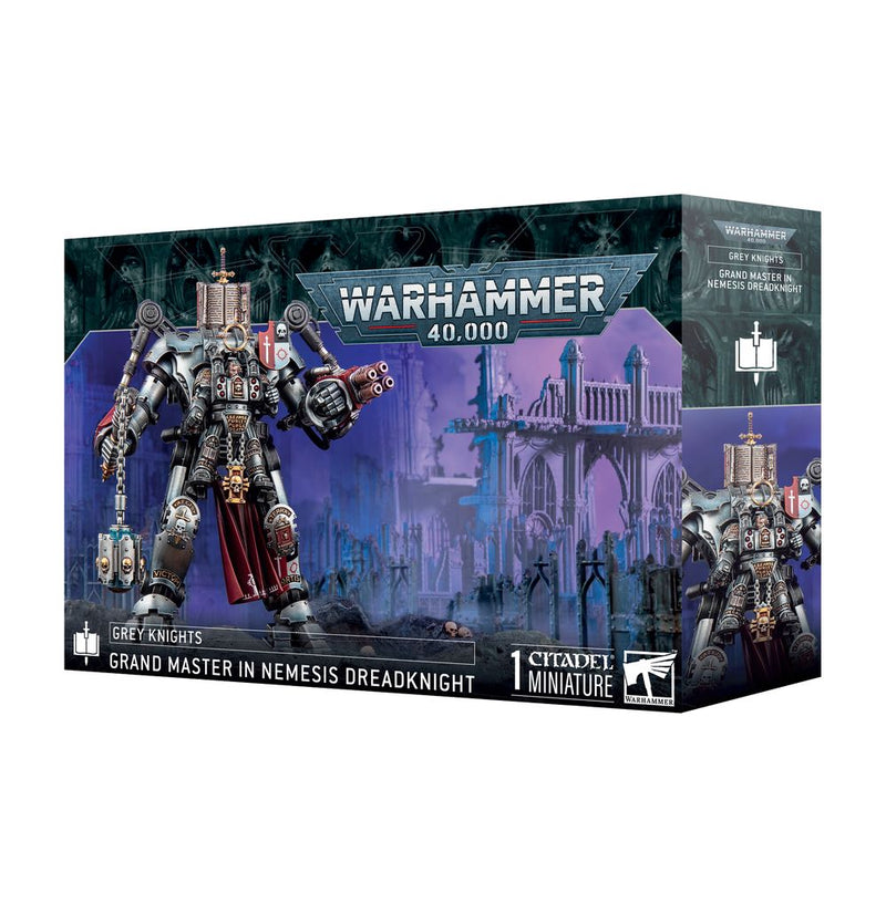 [Pre-Order] Grey Knights Grand Master in Nemesis Dreadknight