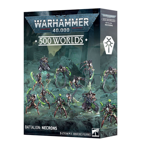 [Pre-Order] Necrons 500 Worlds Battalion