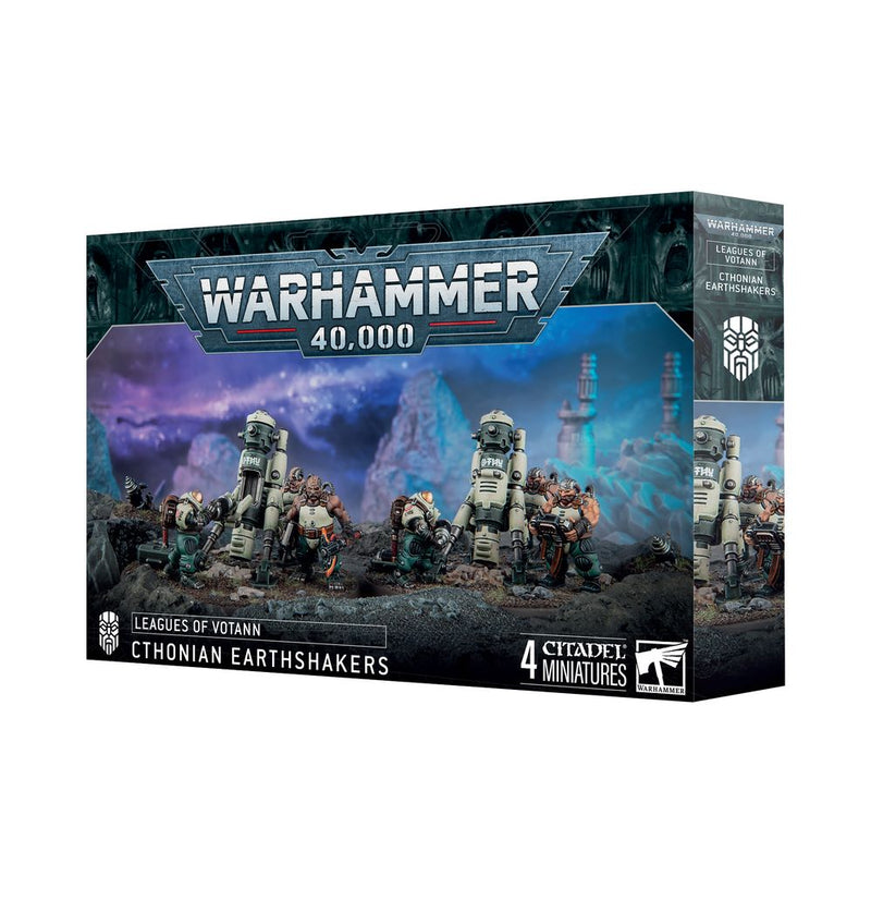 [Pre-Order] Leagues of Votann Cthonian Earthshakers