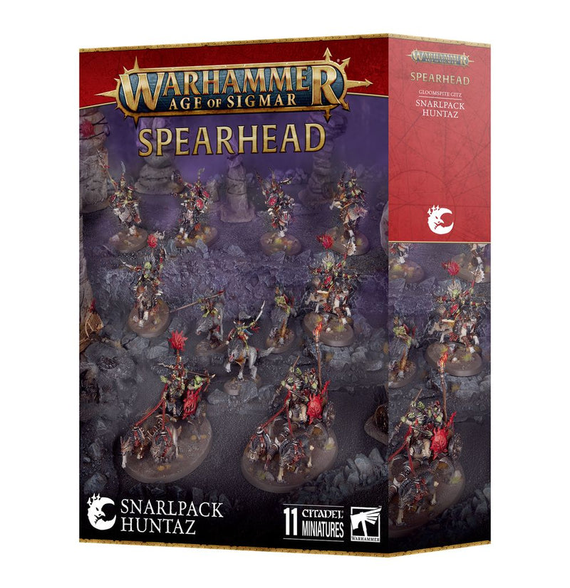 [Pre-Order] Gloomspite Gitz Snarlpack Huntaz Spearhead Box