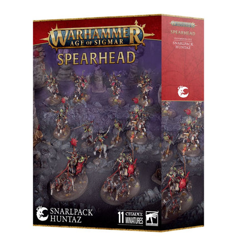 Gloomspite Gitz Snarlpack Huntaz Spearhead Box