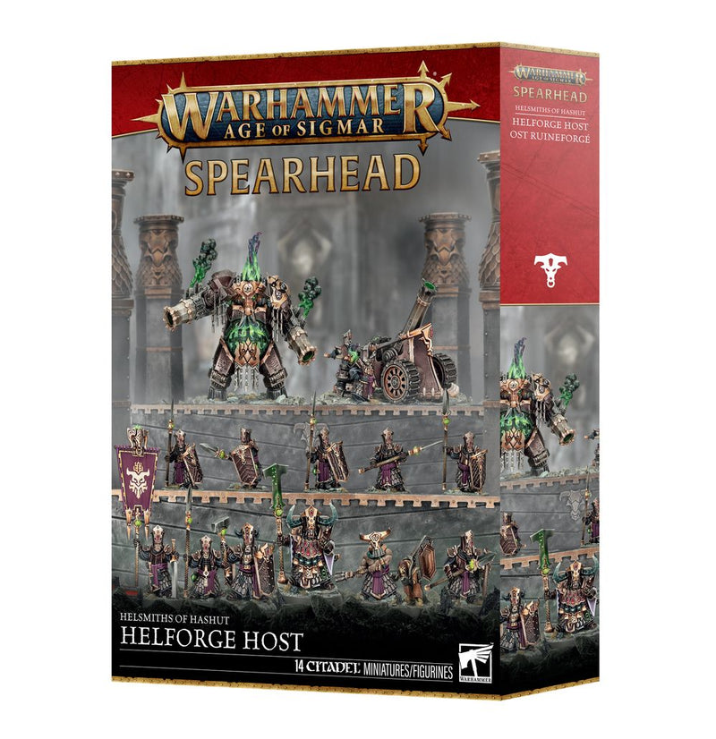 [Pre-Order] Helsmiths of Hashut Helforge Host Spearhead Box