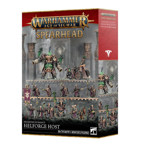[Pre-Order] Helsmiths of Hashut Helforge Host Spearhead Box