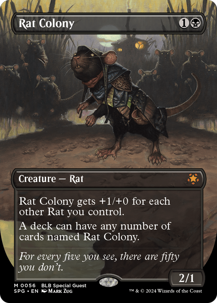 Rat Colony (Borderless) - Special Guests Foil