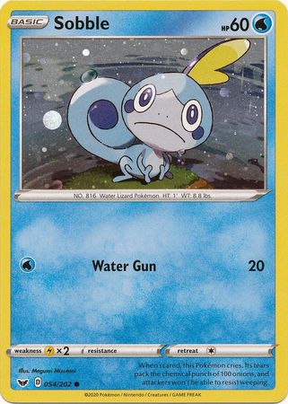 Sobble - 54/202 (Cosmos Holo) 54 - Blister Exclusives Holofoil