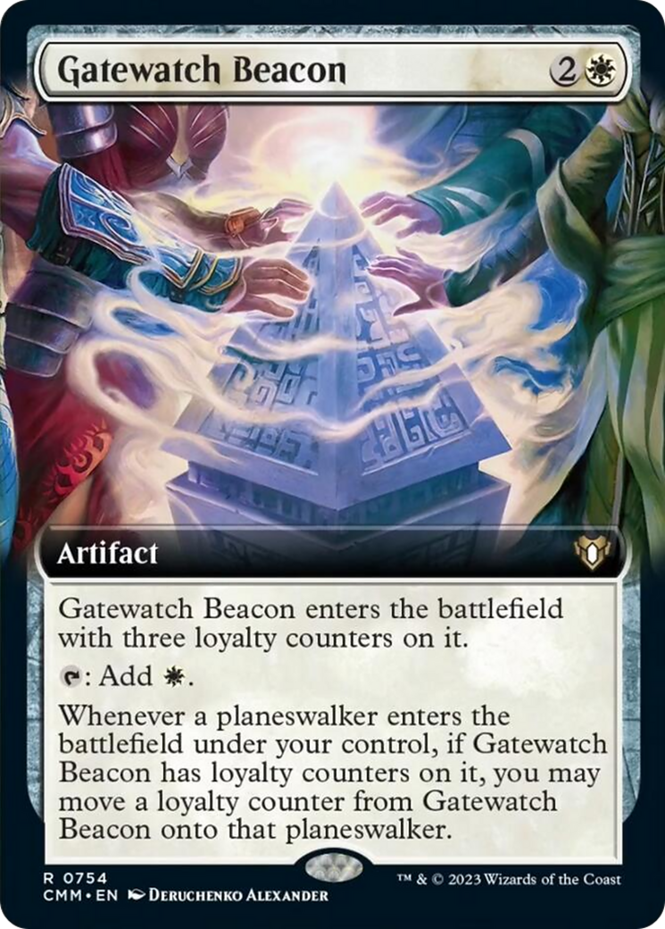 Gatewatch Beacon (Extended Art) (CMM-754) - Commander Masters: (Extended Art)