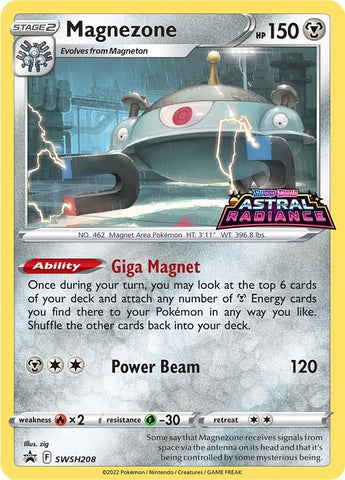 Magnezone - SWSH208 SWSH208/307 - SWSH Sword & Shield Promo Cards Holofoil