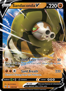 Sandaconda V 108/192 - SWSH02 Rebel Clash Holofoil