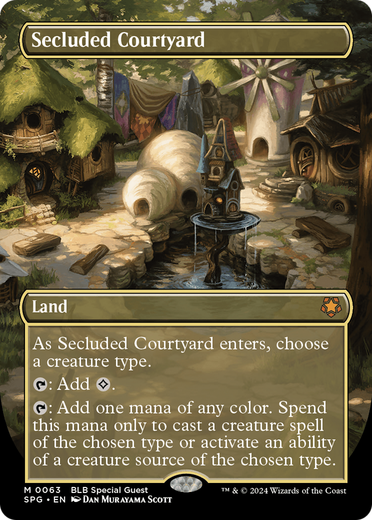 Secluded Courtyard (Borderless) - Special Guests