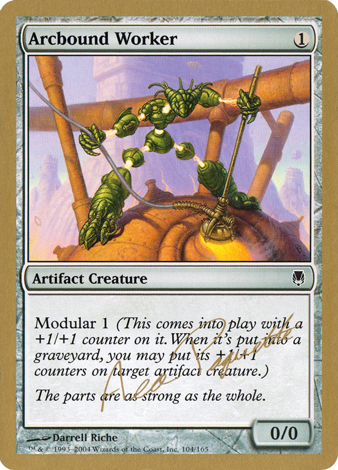 Arcbound Worker - 2004 Aeo Paquette (DST) (WCD-) - World Championship Decks 2004
