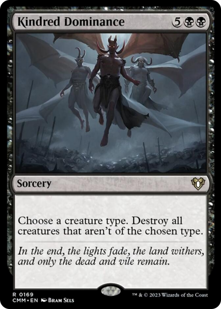 Kindred Dominance (CMM-169) - Commander Masters