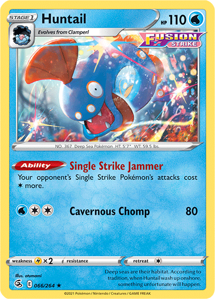 Huntail 66/264 - SWSH08 Fusion Strike