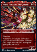 Heiko Yamazaki, the General (Showcase) (NEO-321) - Kamigawa: Neon Dynasty: (Showcase)