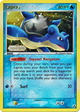 Lapras/92 - Legend Maker Reverse Holofoil