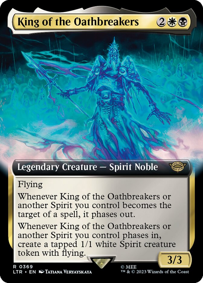 King of the Oathbreakers (Extended Art) (LTR-369) - The Lord of the Rings: Tales of Middle-earth: (Extended Art)