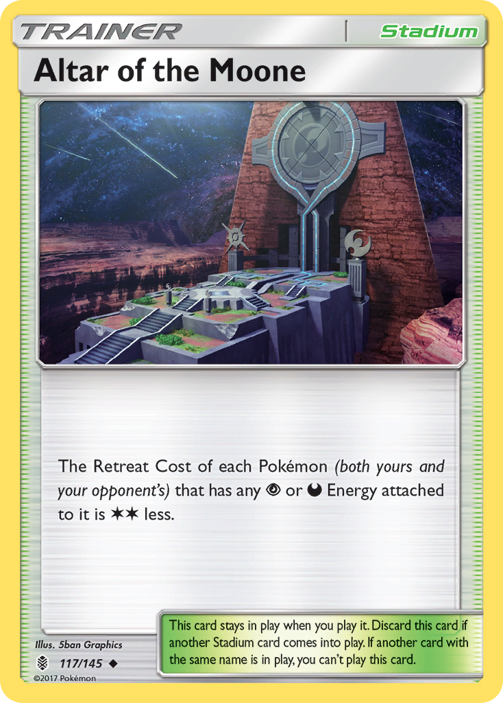 Altar of the Moone 117/145 - SM  Guardians Rising