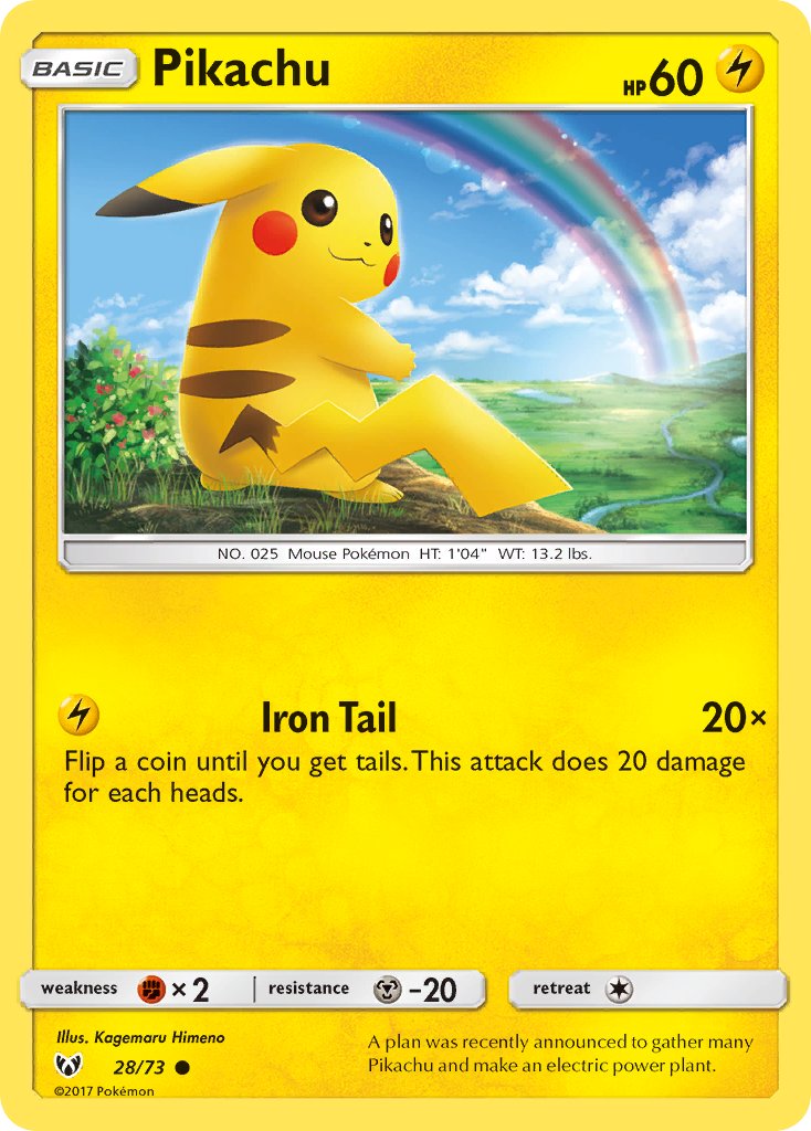 Pikachu - 28/73 (Water Web Holo) 28 - Miscellaneous Cards & Products Holofoil