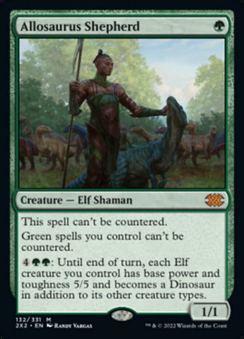 Allosaurus Shepherd (2X2-132) - Double Masters 2022