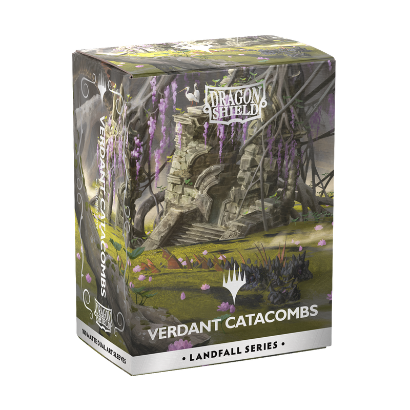 Dragon Shield Art Sleeves Landfall Series Dual Matte Verdant Catacombs