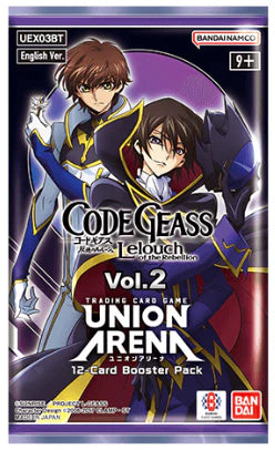 Union Arena Booster Pack Code Geass: Lelouch of the Rebellion Vol. 2