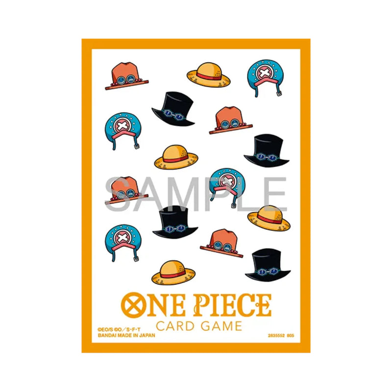 One Piece Card Game All Over Hat Pattern Set 13 Sleeves