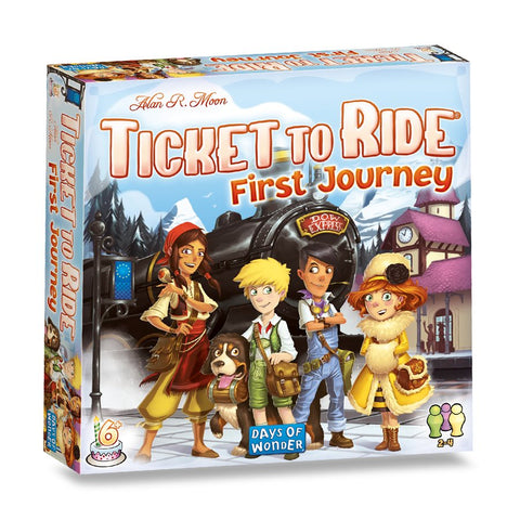 Ticket to Ride First Journey Europe