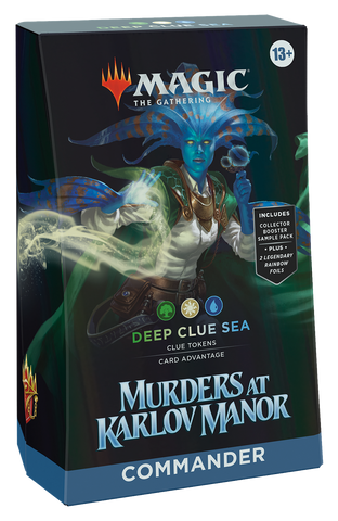 Murders at Karlov Manor Commander Deck Deep Clue Sea