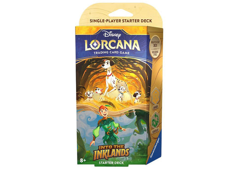 Disney Lorcana Into the Inklands Starter Deck Amber & Emerald