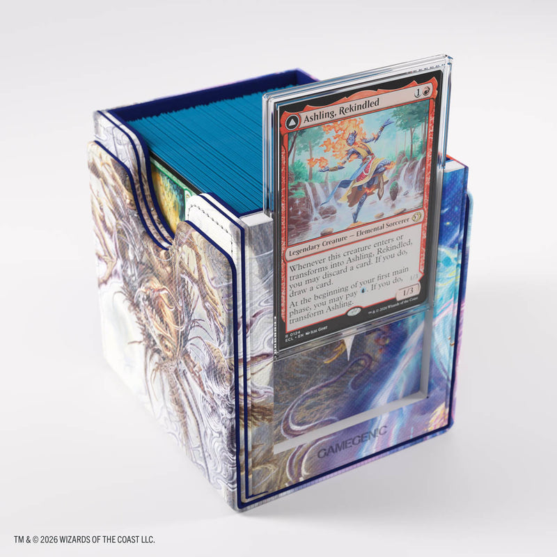 Gamegenic Sidekick Pro 100+ XL Deck Box Lorwyn Eclipsed Ashling the Limitless/Auntie Ool Curewretch