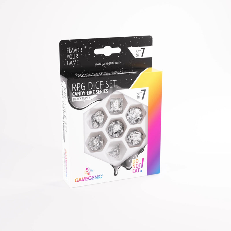 Gamegenic Candy Like Series Blackberry Polyhedral 7-Die Set