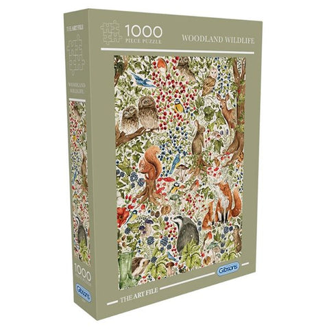 Woodland Wildlife 1000Pc Puzzle
