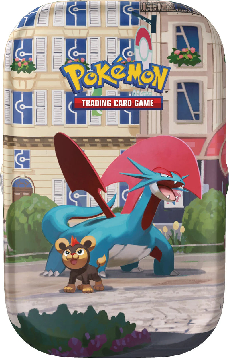 Lumiose City Mini Tin Salamence & Litleo