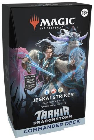Tarkir Dragonstorm Commander Deck Jeskai Striker