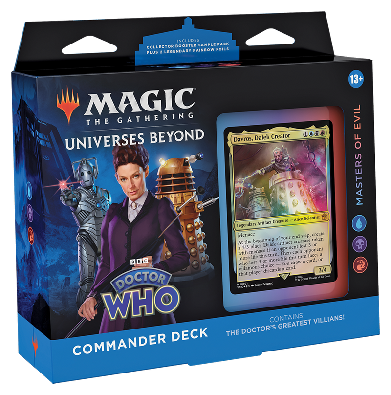 Doctor Who Commander Deck Masters of Evil