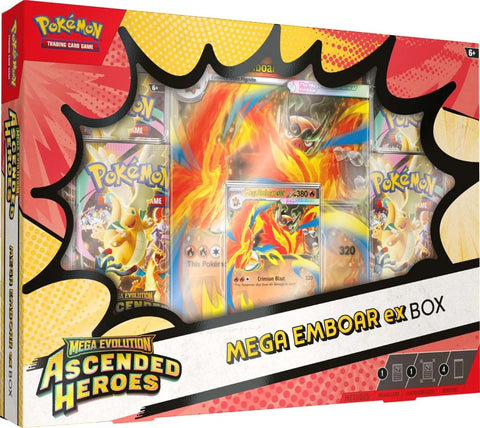 [Pre-Order] Mega Evolution Ascended Heroes Mega Emboar ex Box